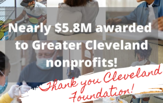 Thank you Cleveland Foundation!